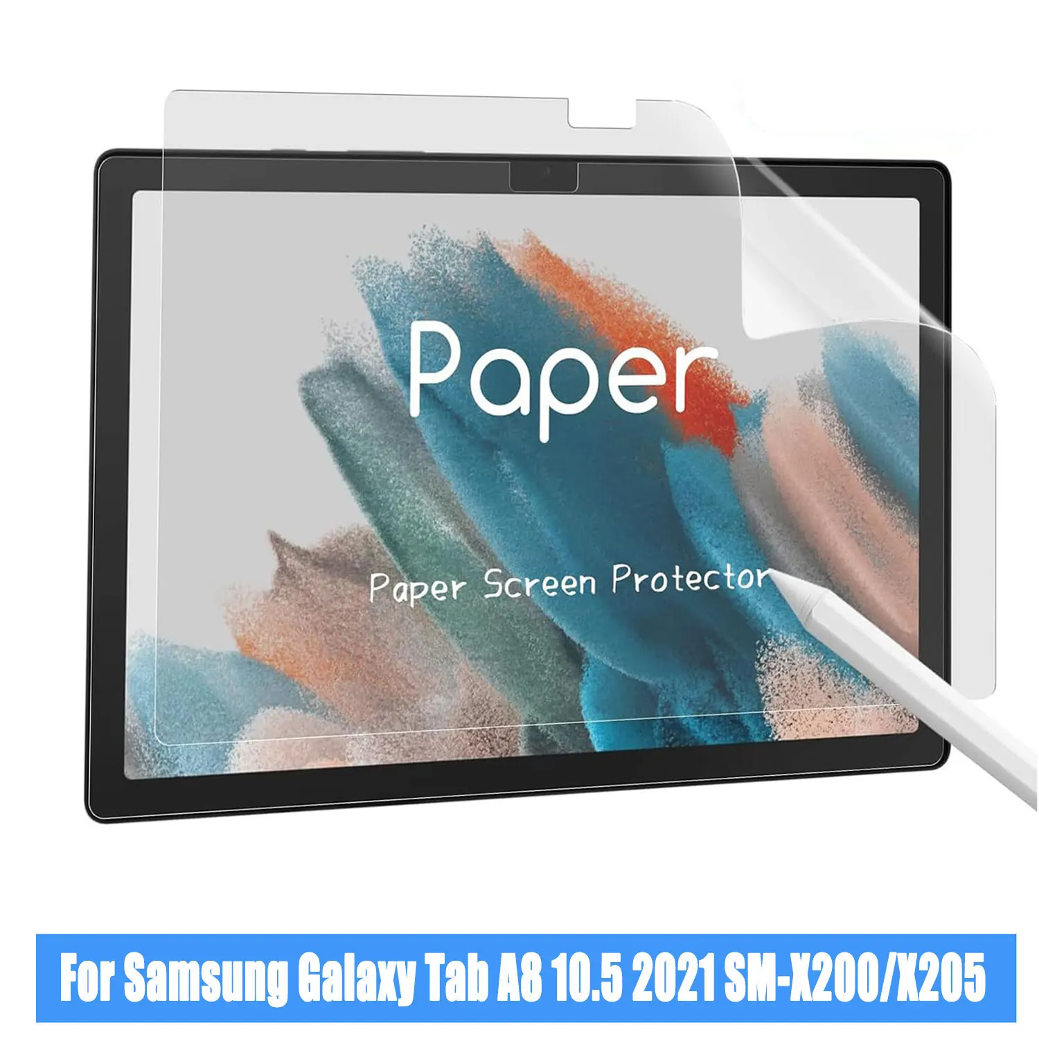 Matte Paper Feel Screen Protector For Samsung Galaxy Tab A8 10.5