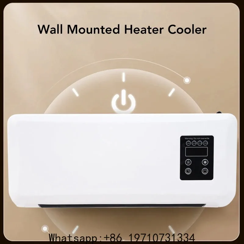Wall Mounted Heater Cooler Energy Efficient Climate Control Small Cooling Heater Machine for Home Bedroom view 6