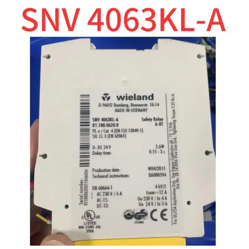 

Second-hand Safety relay SNV 4063KL-A/R1.188.0620.0