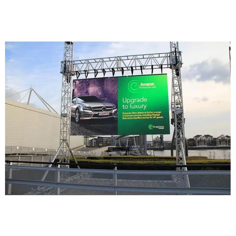 Shenzhen Manufacturer Flexible Full Color High Brightness Led Display Cabinet Screen P3.91 Outdoor LED Panel Video Wall