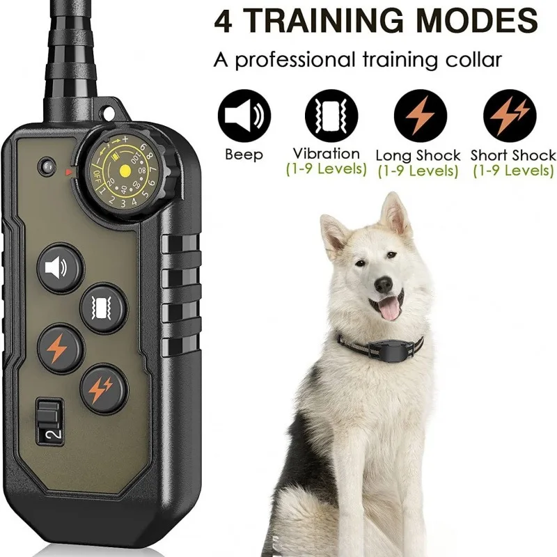 

Dog Training Collar Intelligent Pet Remote Control Training Bark Stop Device Dog Training Device Waterproof Remote Control