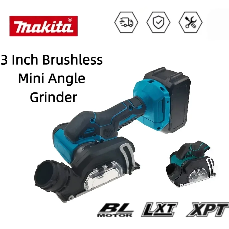 

Makita 3-inch Mini Brushless Electric Circular Saw Cordless Charging Handheld Cutting Machine 18V Battery Powered Cutting Tool