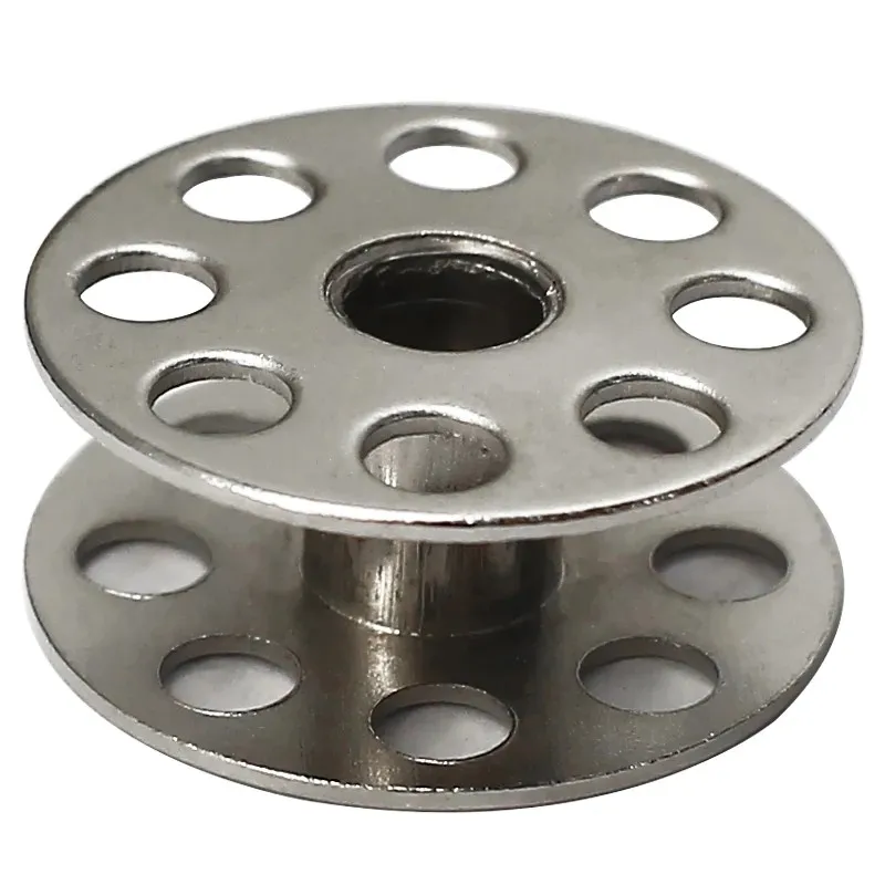 

10 PCS 18034 Metal Bobbins For Industrial Synchronous DY Sewing Machine Fit Large Hook Core 6-5/6-7 Wear-Resistant