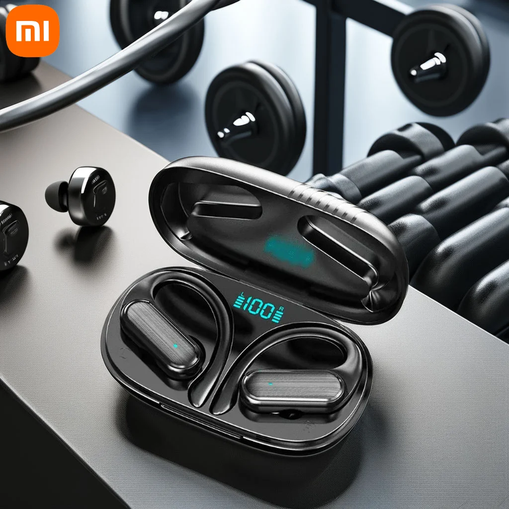 سماعات بلوتوث لاسلكية من Xiaomi A520، سماعات HiFi عالية الجودة مع مساعدات للسمع، سماعات ألعاب رياضية للجري مقاومة للماء