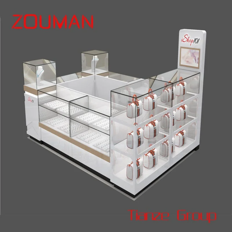 Hot Sale Schmuck Display Display Kiosk und Tasche Display Kiosk für Einkaufs zentrum