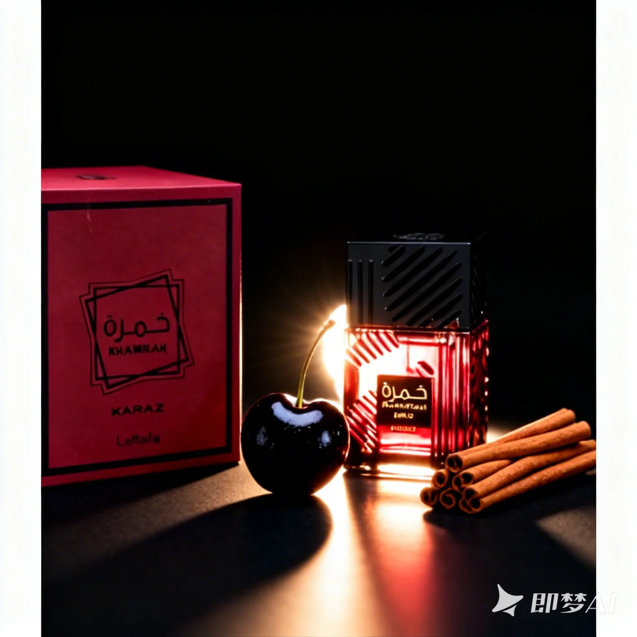 لاتافا خمر كارز للجنسين أو دو برفوم بخاخ 3.4 أونصة/100 مل عطر شرقي حار جورماند قرفة مواعيد فانيليا