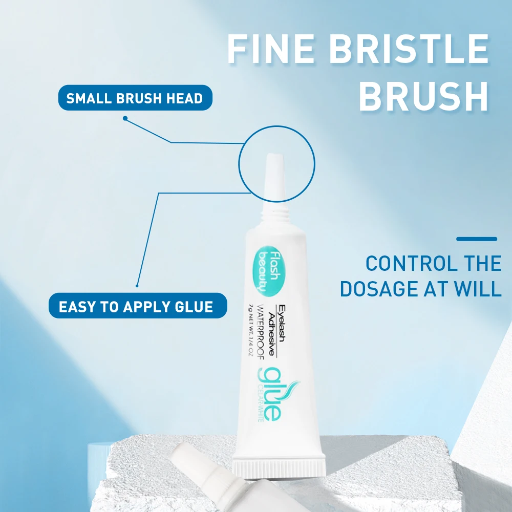 DIY cola para cílios, ferramentas cosméticas, cola para cílios, adesivo, cílios postiços, especial para a Coréia, 7g