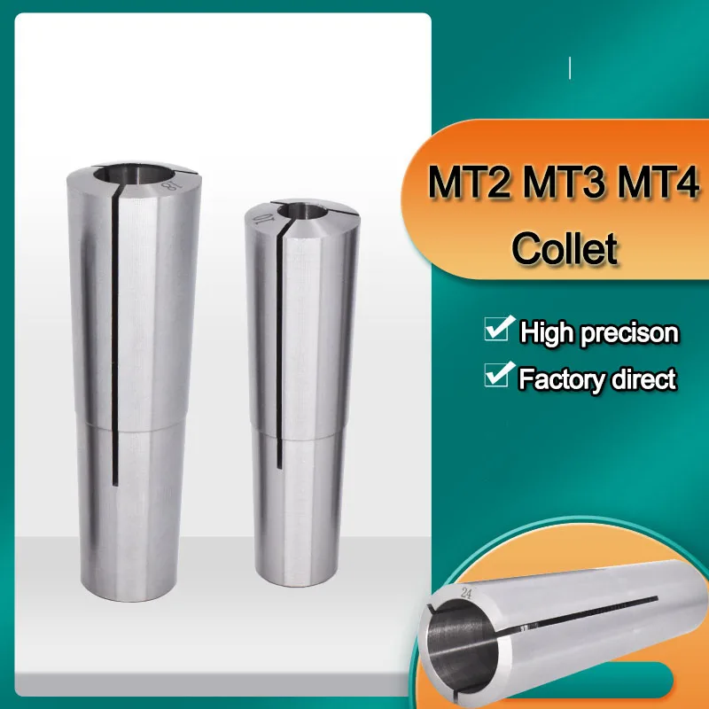 Morse Tapper Cone MT2 MT3 MT4 M10 M12 M16 Spring Collets 3/8 16UNF 1/4 1/8 1/2 Milling Machine Clamping Tools Parts