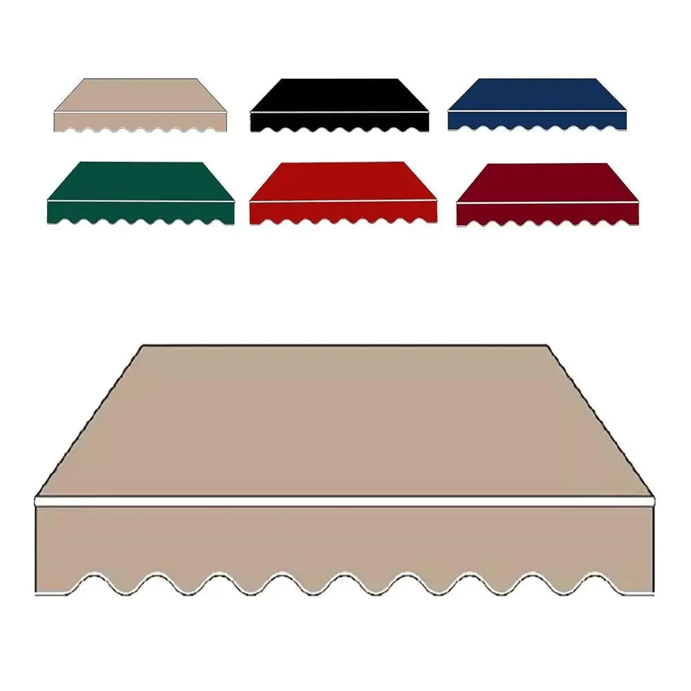 

Awning Fabric Replacement Retractable Sun Shade Awning Cover 6.5ft 8ft 10ft 13ft 16ft 20ft Waterproof Sunshade Shelter Fabric O