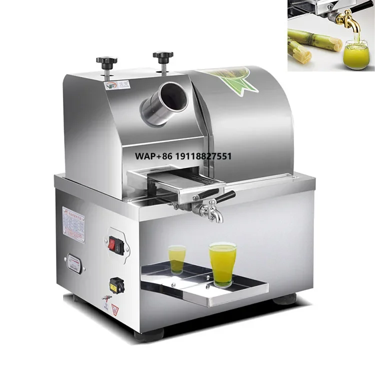 

Automatic Desktop Battery Sugarcane Juicer/Vertical Plug-In Professional Juice Extractor Sugarcane Juicer Machine