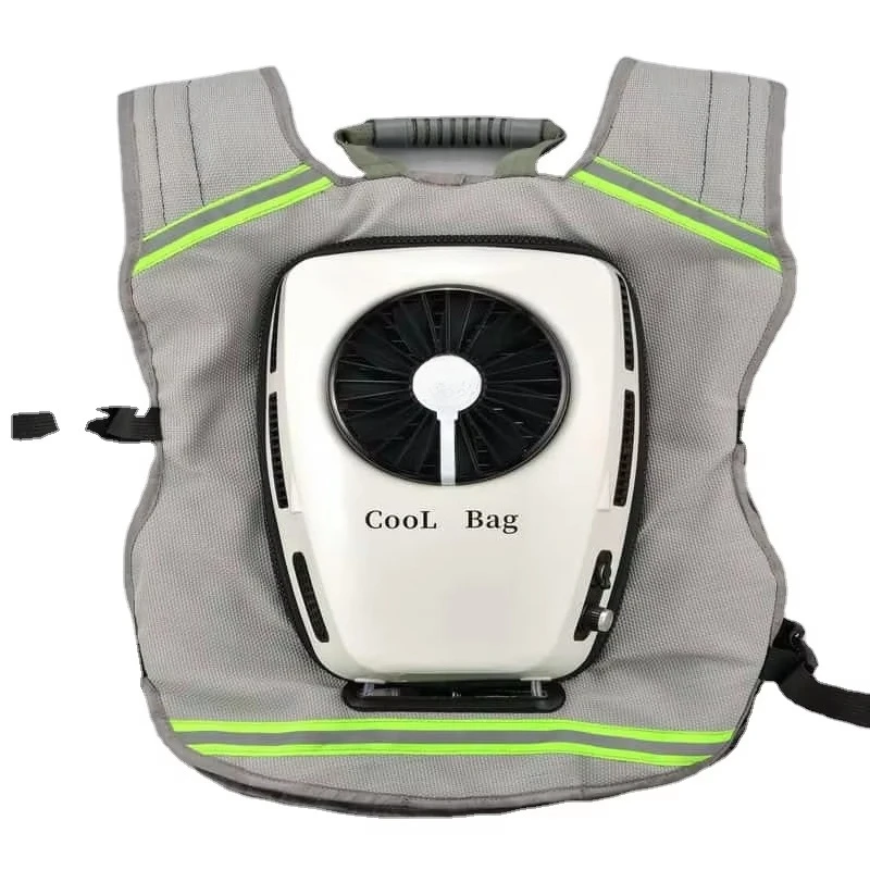 

Evaporative Cooling Clothes Backpack air Conditioner for Wearing Portable Cooling Vest