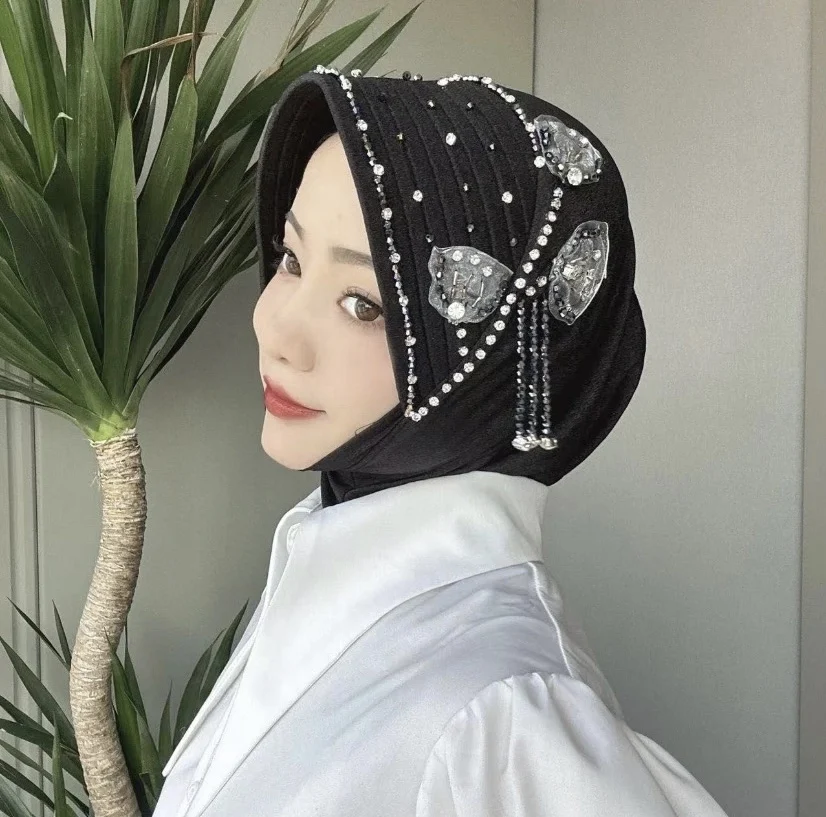 Islam Dubai New Design Muslim Women Fashion Hat Hijab