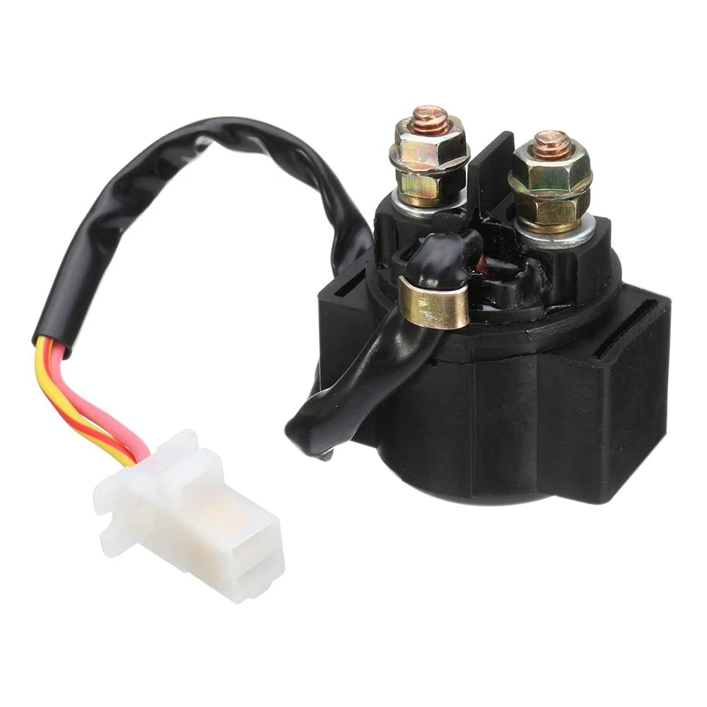 Black Motorcycle Electrical Starter Solenoid Relay Switches For Aprilia Rsv 1000 Tuono Mille Ap8112927 150 Amp