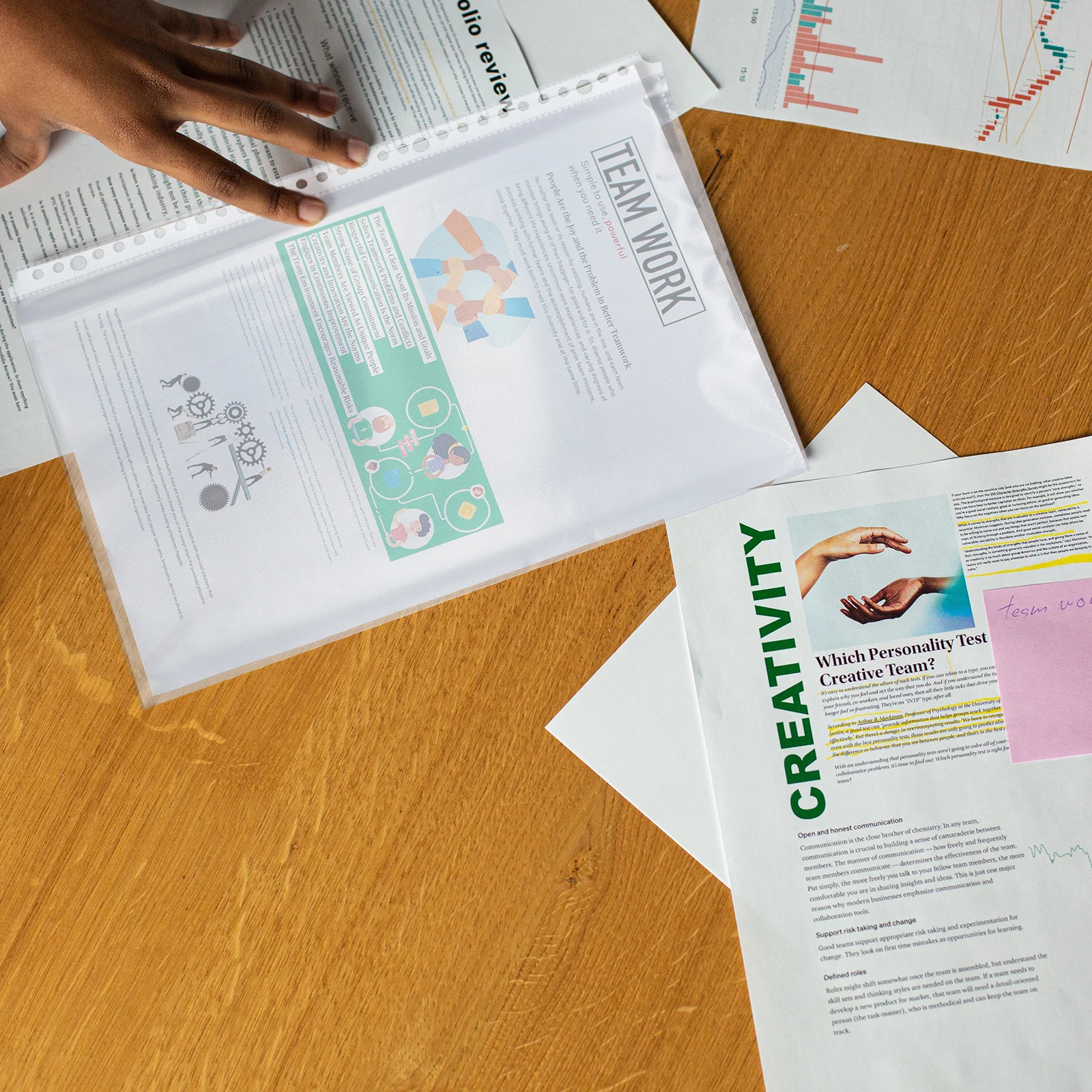 100 قطعة مجلد الورق الداخلي جيب 30 ثقوب A4 واضح ورقة حامي الموثق فضفاضة ورقة الحقيبة تخزين حقيبة شفافة وثيقة #1