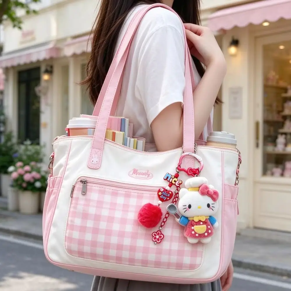 Storage Bag Pendant Plush Chef Cat Keychain Backpack Pendant Cute Car Keychain Bag Pendant Small Pendant