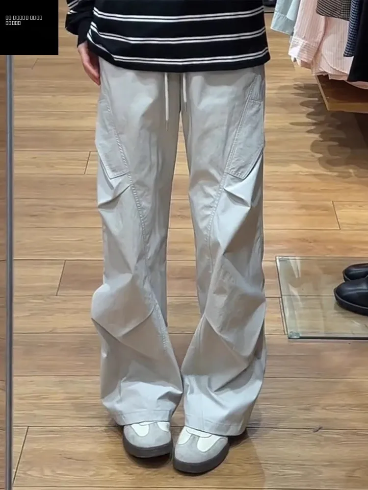 

Мужские брюки Qui Dry Cargo, осенние, в американском стиле, складные, рабочие, для активного отдыха, водонепроницаемые, прямые штанины