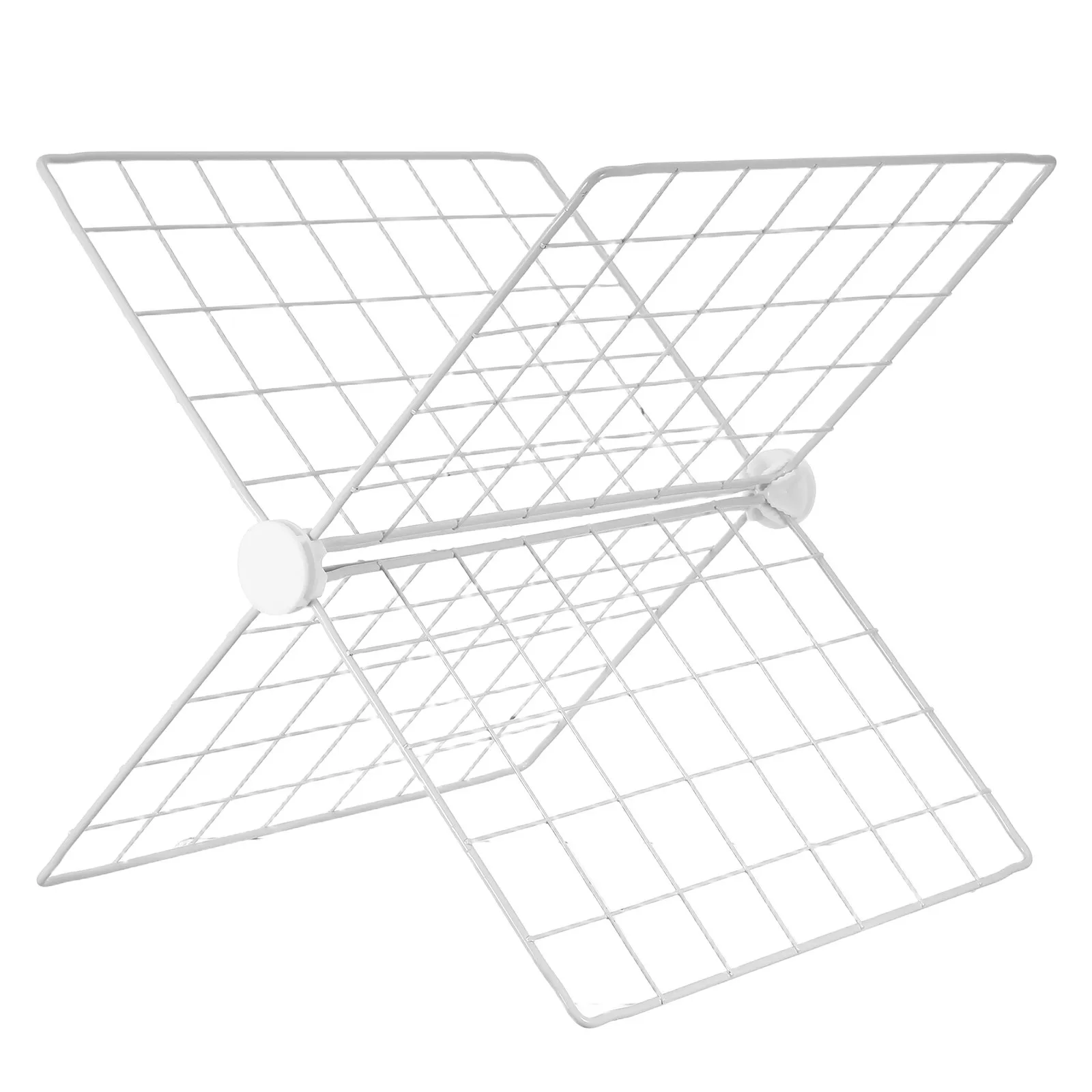 Ice Box Divider For Freezer Metal Wire Shelf Organizer Adjustable Refrigerator Storage Rack Breathable Grid Fridge Iron