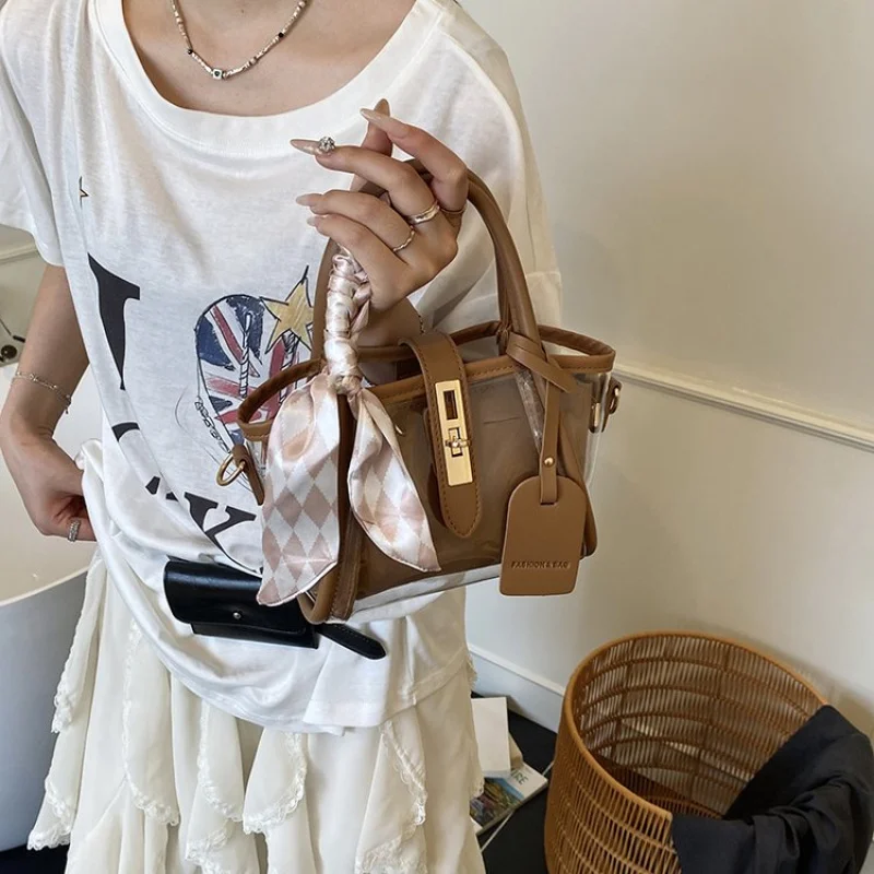 

Luxury Women's Hand Bags Made Of Poppy-Patterned Leather Boasting Trendy Vintage High-End Spacious Daily Look​