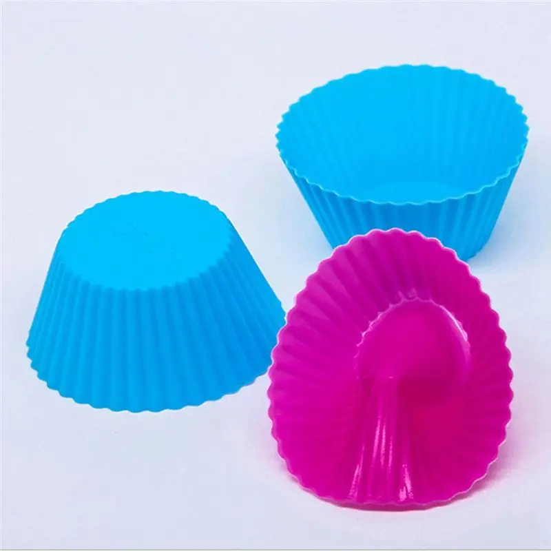 

A78I силиконовая чашка для кексов, украшение для дня рождения, свадьбы, выпечки, силиконовая форма, форма для яичного пирога (120 шт.)