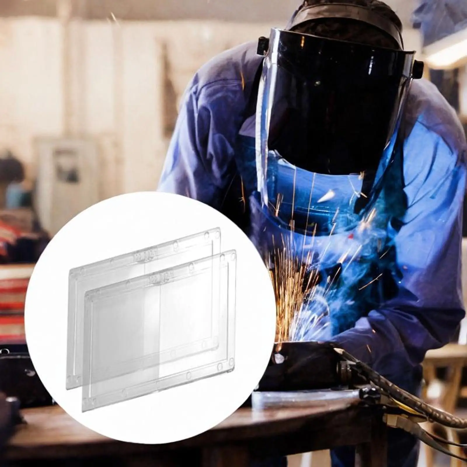 Magnifying Welding Lens Soldering Tool for Most Welding Helmets Workplace