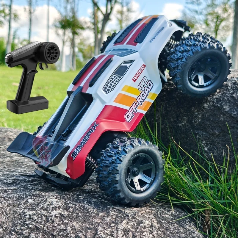 NEW 1:18 4WD Desert Short Truck 30KM/H High-Speed off-road Drift RC Car Dual Shell Professional Model Remote Control Car