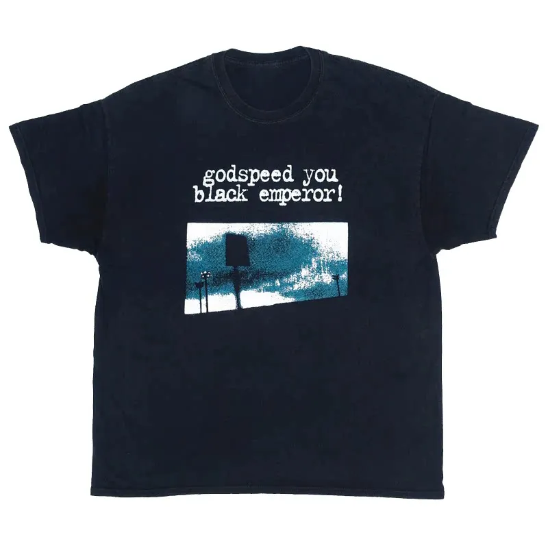 Y2k Godspeed You! Black Emperor Wishes You A Pleasant Journey GY! BE Rock Band Short-sleeved T-shirt