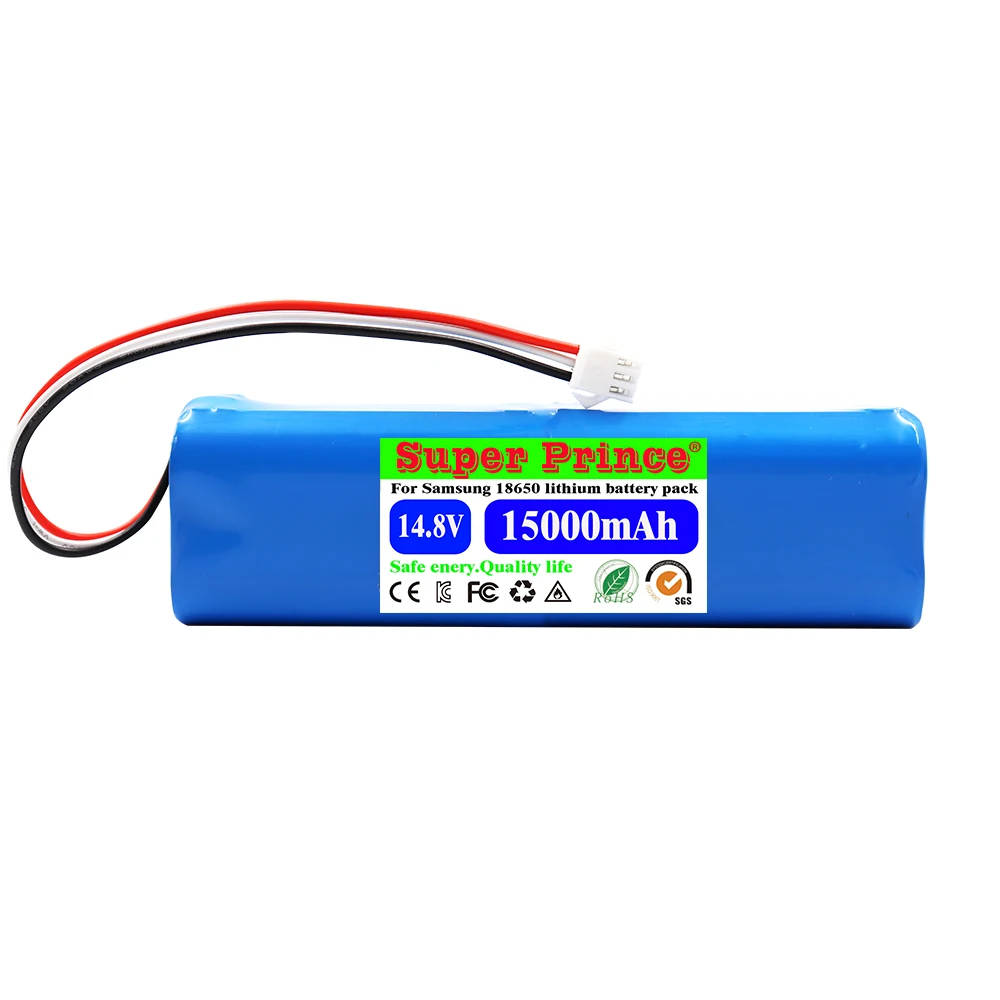 

4S2P 14.4V / 14.8V 15000mAh suitable for Samsung 18650 lithium battery pack M26-4S2P professional LDS Pro M8 Pro M7 Max U6