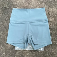Short de sport taille haute pour femmes, short de Yoga, coupe cintrée, levage des fesses, course à pied, short de motard à haute élasticité 6