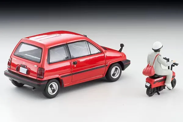 TOMY TOMICA 1/64 TLV LV-N272a Honda City R alloy model motorcycle set