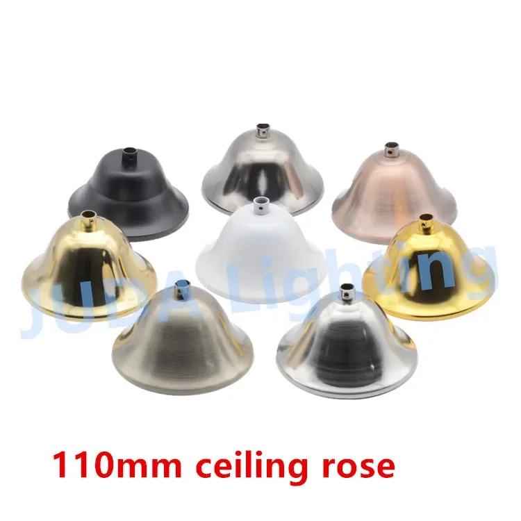 Vintage Retro Edison 110Mm Plafond Rose Plafond Luifel Voor Led Lamp Kroonluchters Hanglamp Kristallen Lamp E27 E26 Lamphouder