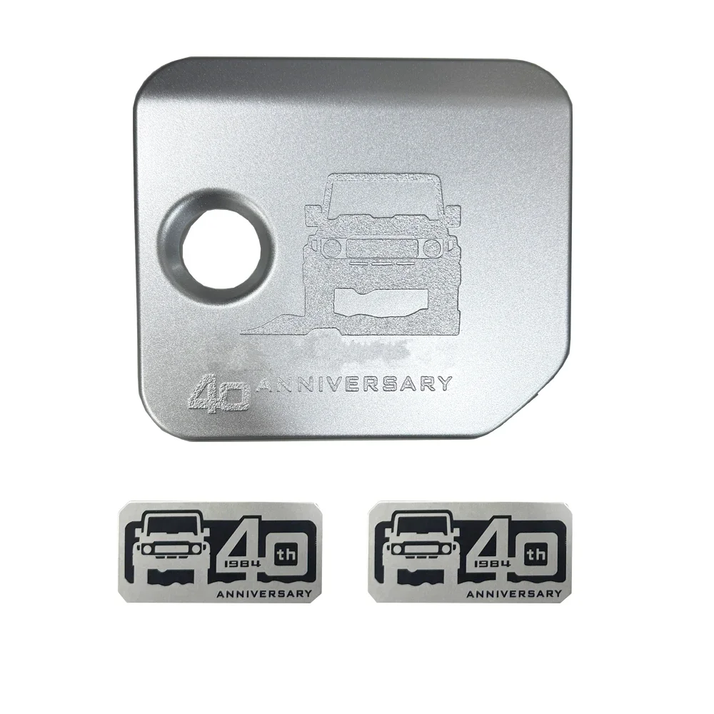 40th Anniversary Emblem Sticker Tank Cover Set For   Land Cruiser 70 Series LC76 LC79 LC78 LC75 Accessories