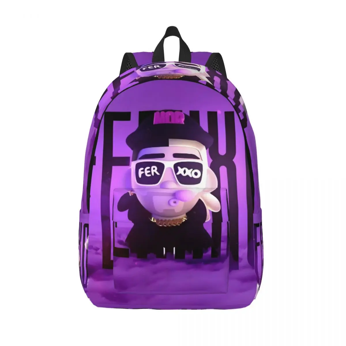 

Холщовый рюкзак Feid Ferxxo на заказ для мужчин и женщин, модная сумка для книг для школы, колледжа, модные сумки