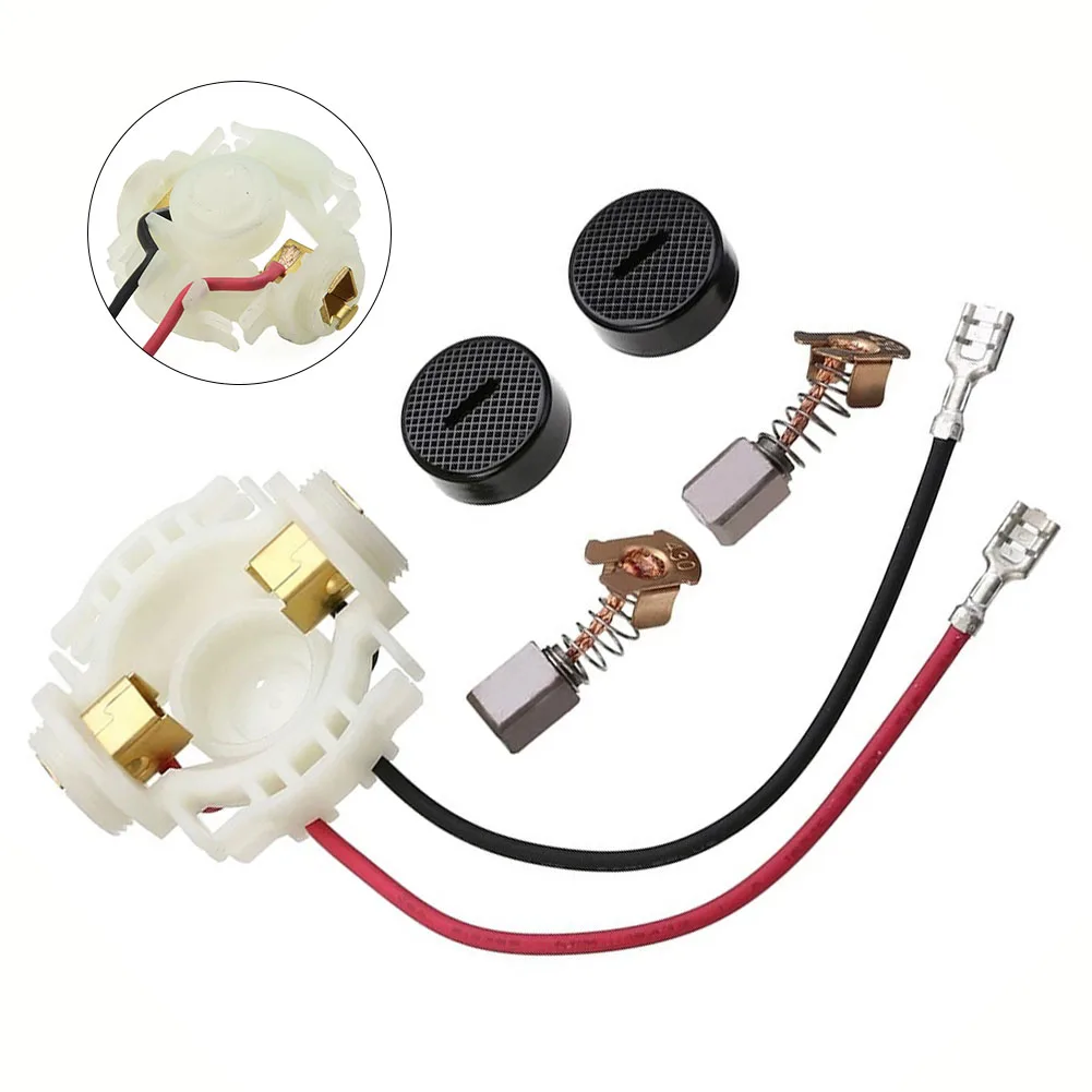 Imagem -02 - Escovas de Carbono com Capas para Makita Ferramentas Elétricas Suporte da Escova Acessórios de Substituição Cb430 Bga450 Bga452 Bjs160 Pcs