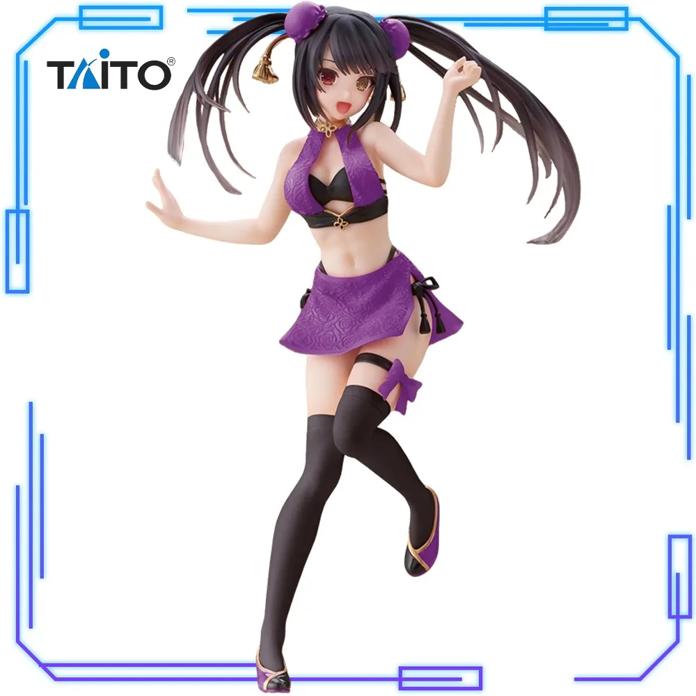 

В наличии TAITO, оригинальная фигурка Coreful, аниме DATE ALIVE IV Kurumi Tokisaki, китайский купальник, версия обновления, 20 см, модель игрушки