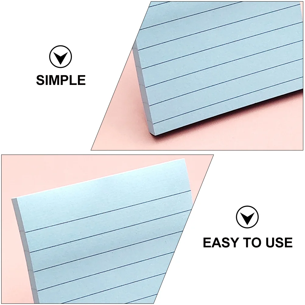 

10 Pcs Memorandum Student Office Desk Decor Posted Writing Pads Paper Colored Adhesive Notes