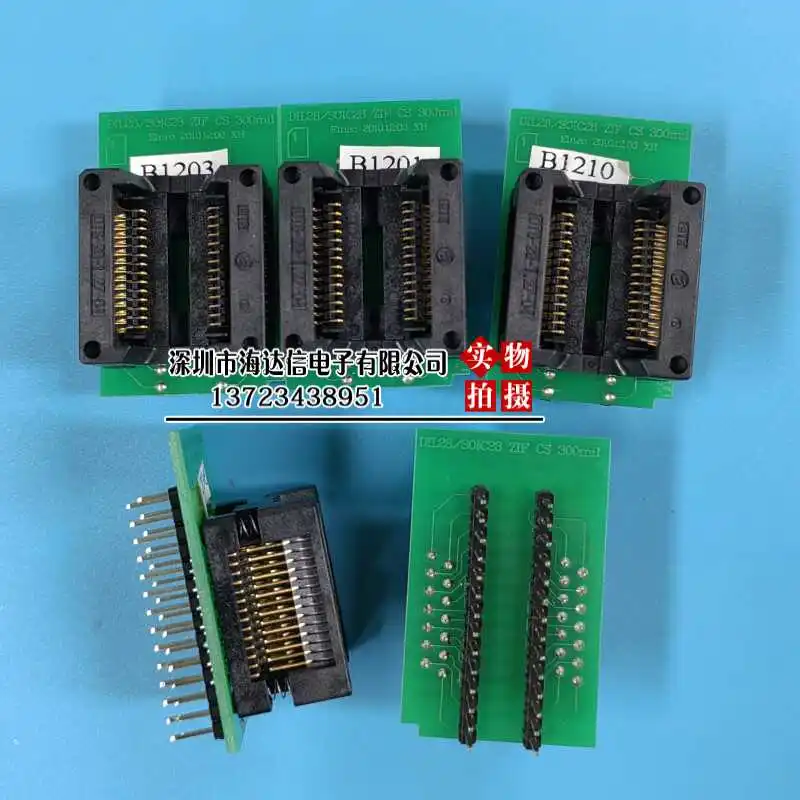 Dil28/soic28 Zif 300mil Universal 330mil Adapter Download Stand Soic28 Programming Stand Sop28 Test Stand