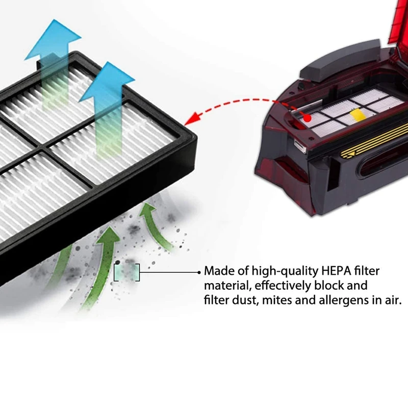 Peças de reposição para robô aspirador de pó irobot roomba série 800 900 peças de reposição roomba robô aspirador de pó