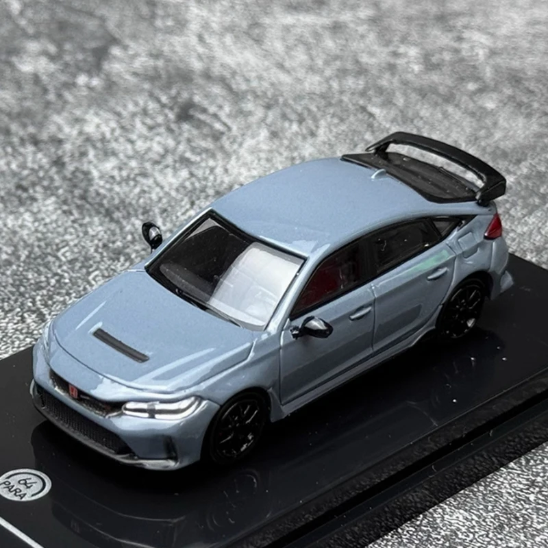 

PARA Diecast 1:64 Scale Honda Civic type R FL5 2023 Alloy Simulation Car Model Adult Collection Souvenir Static Display Gift