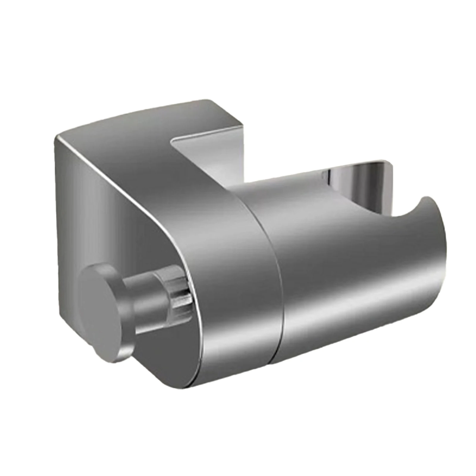 

Неперфорированный держатель кронштейна для душа Регулируемый водонепроницаемый серый влагостойкий практичный насадка для душа из стального сплава