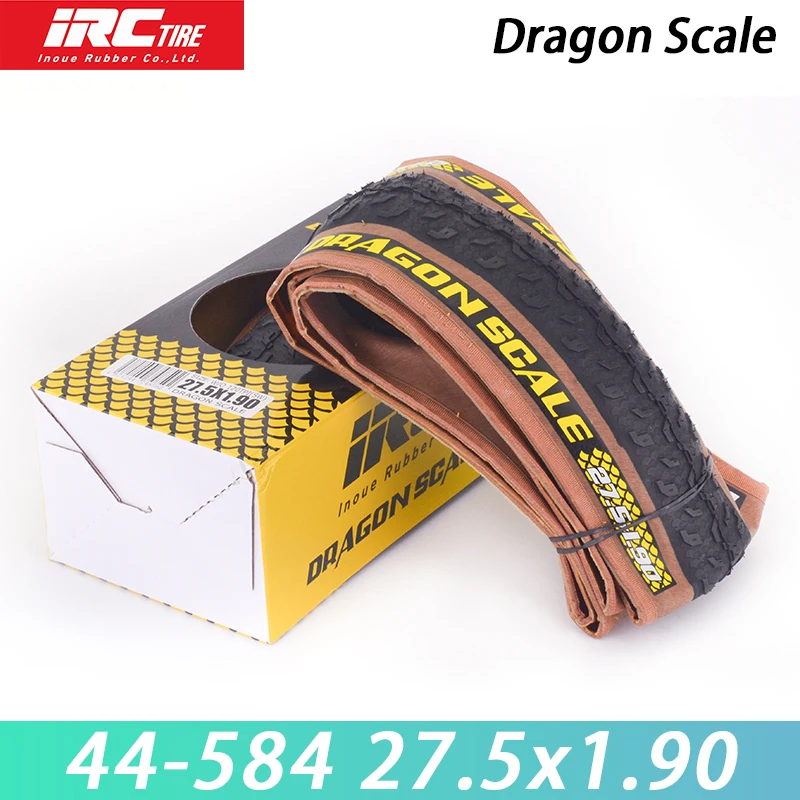 IRC Original Dragon Scale Folding Tire 27.5x1.90 for MTB Bicycle Mountain Bike Tyre 120TPI Cycling Parts