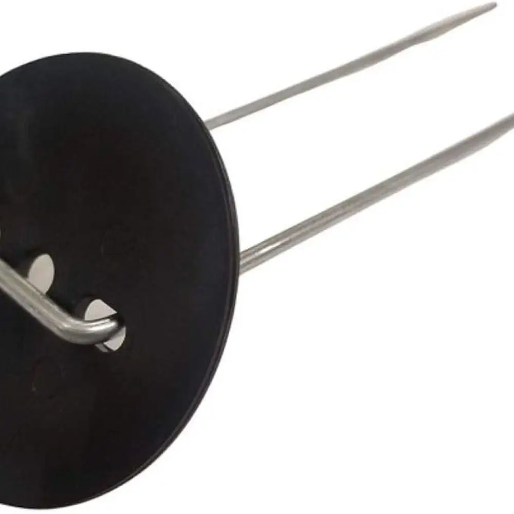 

Черные 1000 шт. колпачки для заземляющих скоб для влажных барьеров и листов для контроля сорняков