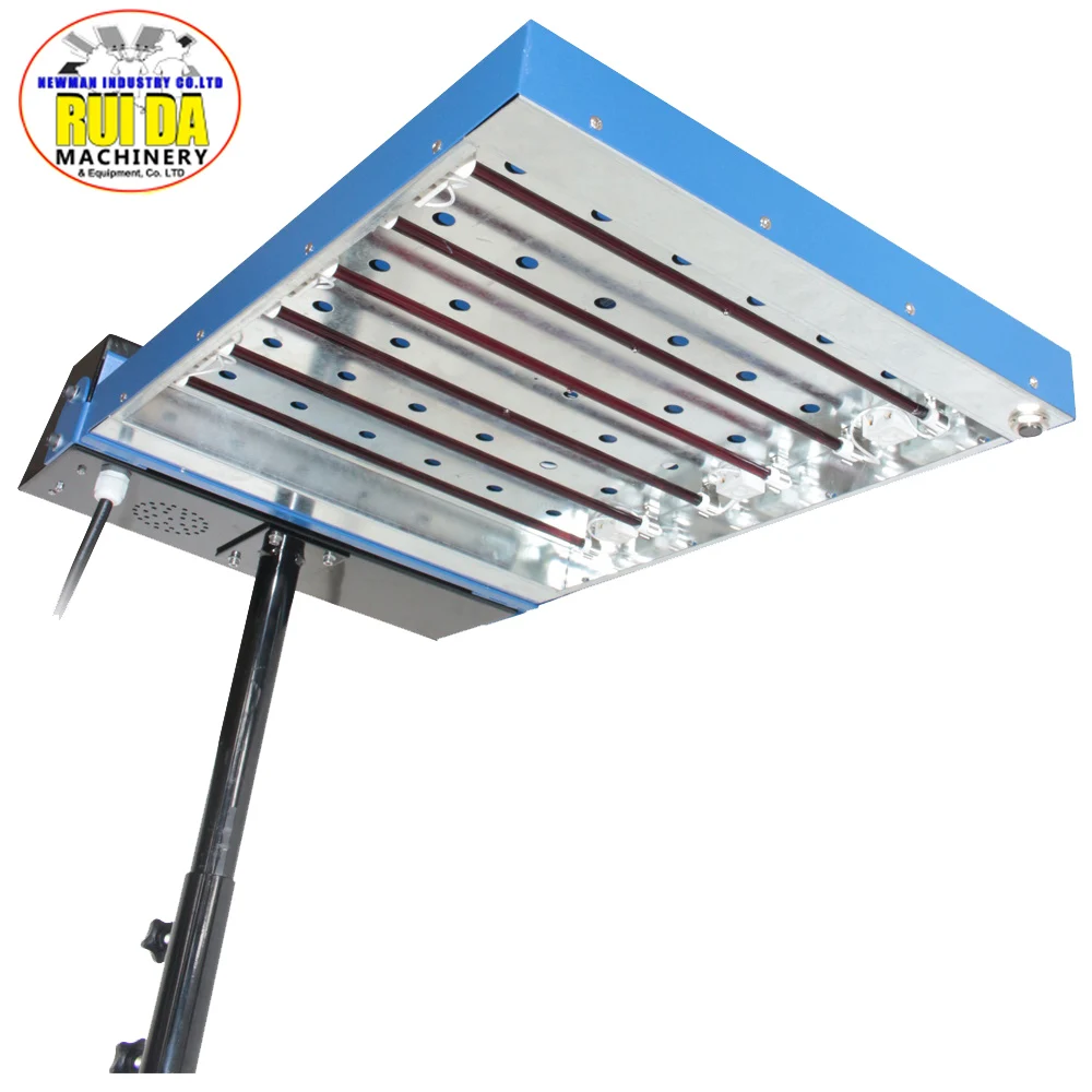 ND606 IR automatic flash dryer with sensor 20''x24'' (500*600mm) and adjustable time with t-shirt printing