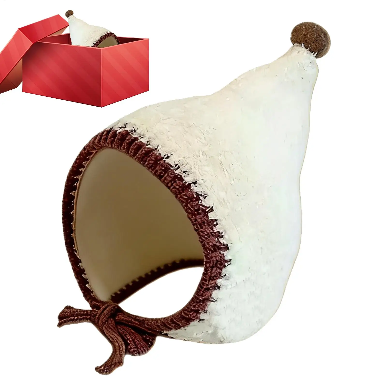 

Knit Hats For Kids Anti-Slip Drawstring Caps Kids Winter Hat For Boy Girl Indoor Outdoor Everyday Occasion Home Cold Weather