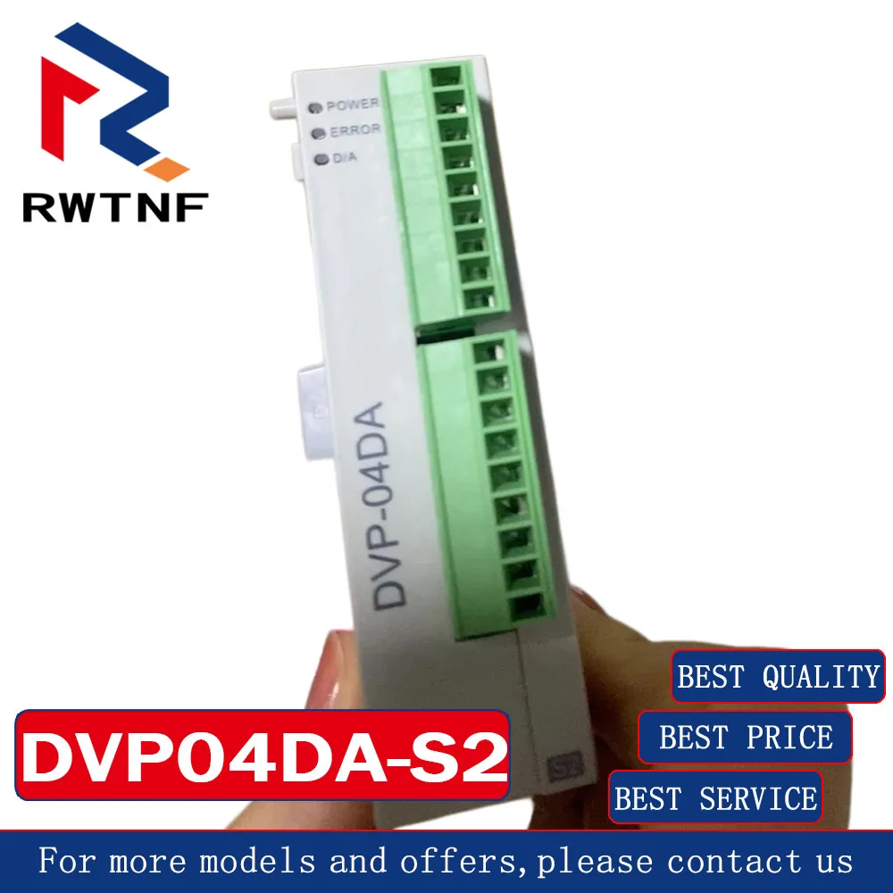 Brand New Genuine DVP04DA-S2 Delta Analog Module 100% Original