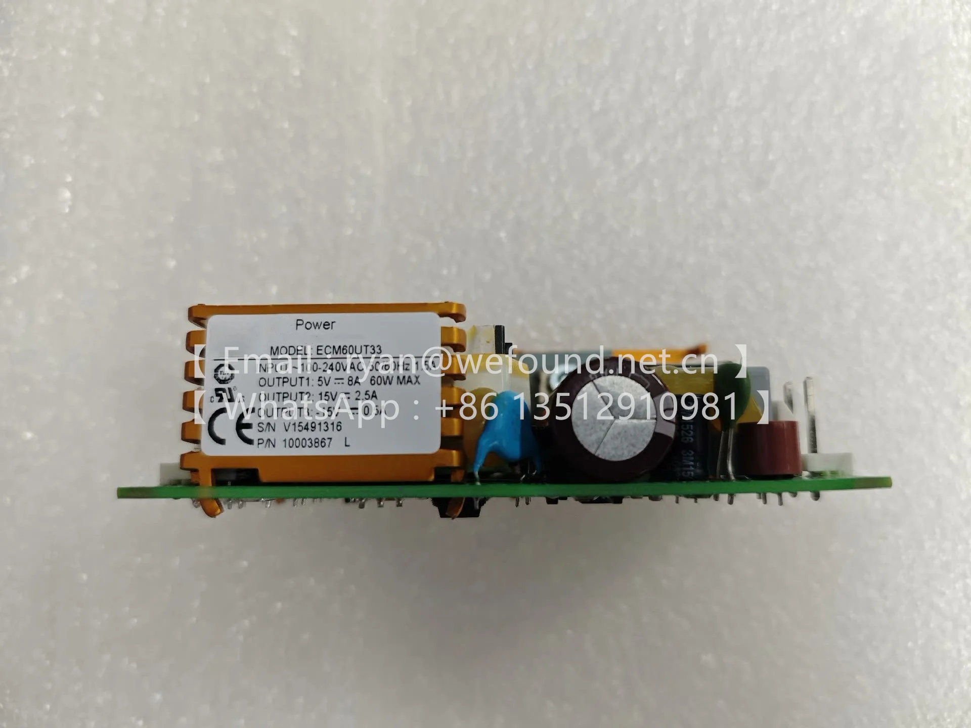

ECM60UT33 Модуль питания AC-DC