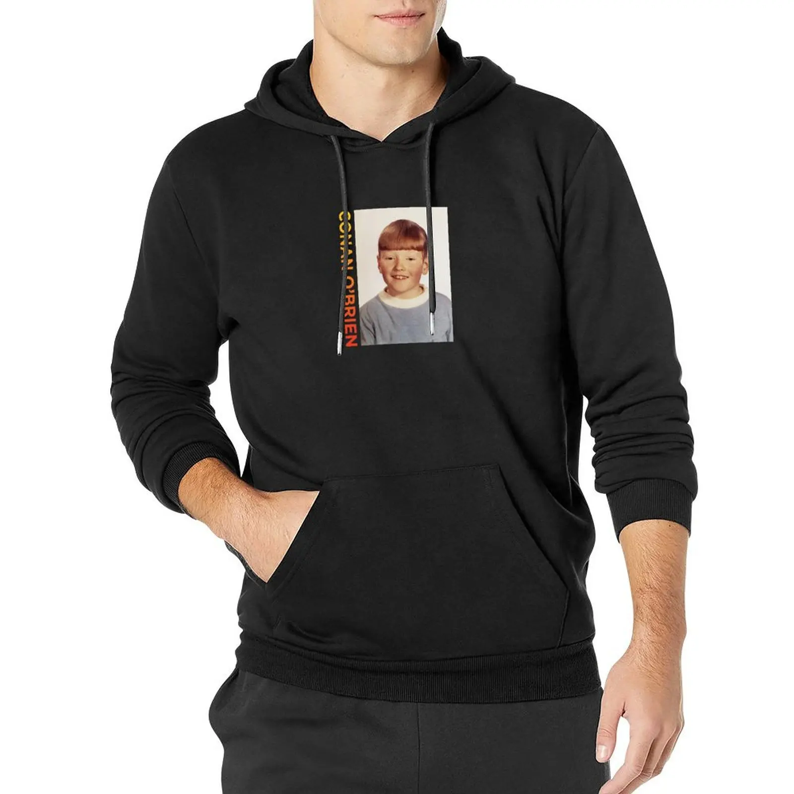 Conan O'Brien Portrait Pullover Hoodie korean clothes men's clothing man hoodie