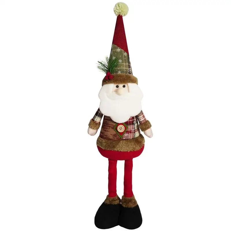 

Snow Man Christmas Decor Christmas Standing Snowman With Extendable Legs Snowman Plush Snowman Standing Figure Christmas Home