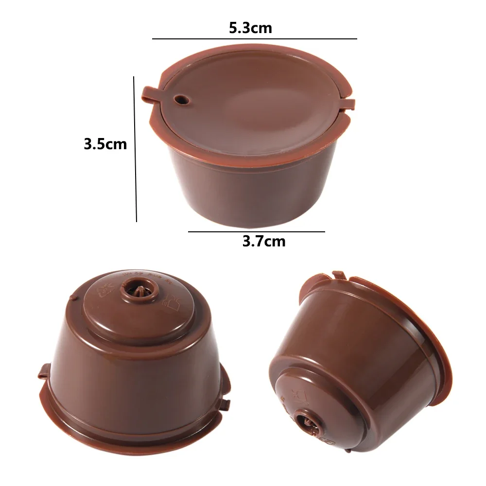 6Colors Refillable Dolce  coffee Capsule nescafe dolce  reusable capsule  capsules dolce gusto