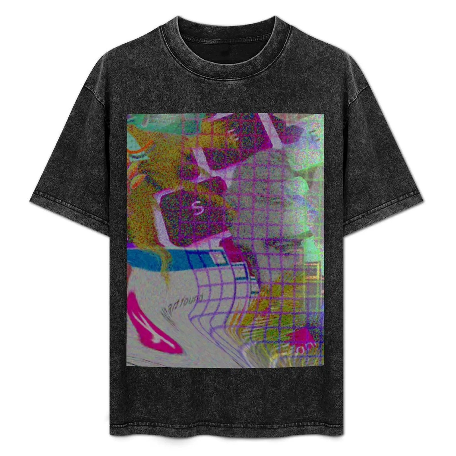 s i m u l a t i o n_001 T-Shirt customs oversized t shirt summer shirt plus sizes Men's t shirts