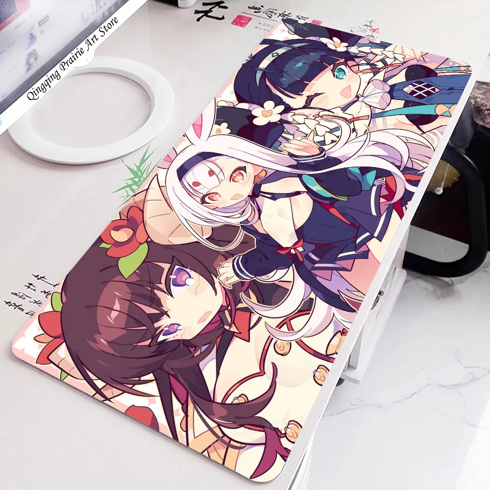 1pc Shimakaze Azur Lane Game Anime Mouse Pad Mouse Mat Desk Mat With Pad Gaming Accessories Prime Gaming XXL